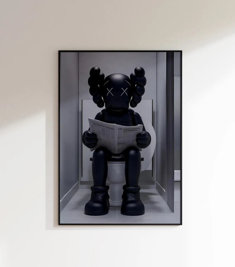 Kaws Toilet